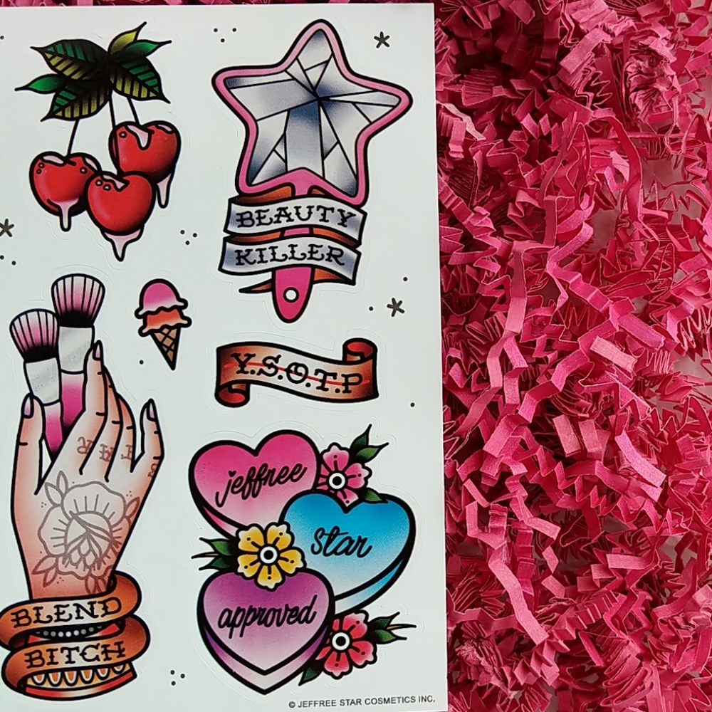 Jeffree Star Cosmetics Sticker Sheet - Picture 4 of 8